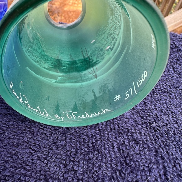 Fenton Scenic Winter Hand Painted Fairy Light - Picture 8 of 11